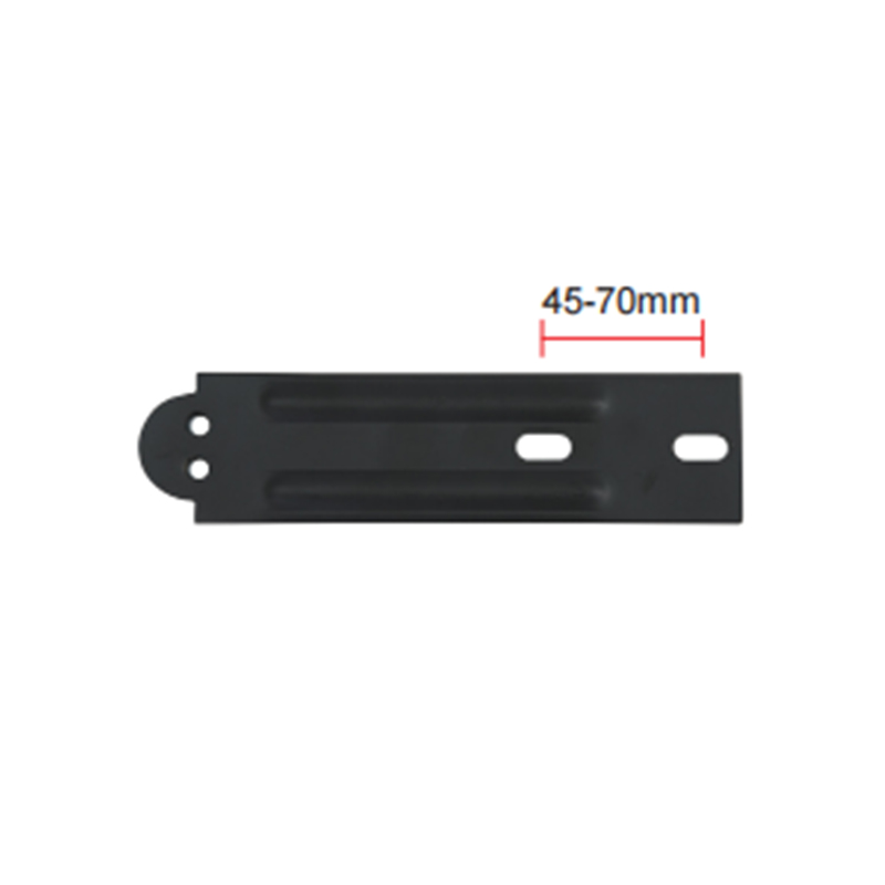 A-13 Base de Columna de Reposabrazos de Placa de Acero con 4 Agujeros