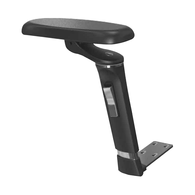 309-5D (Estiramiento y Elevación) Piezas de Reposabrazos Ajustables Cromados para Muebles de Oficina, Piezas de Reposabrazos 5D