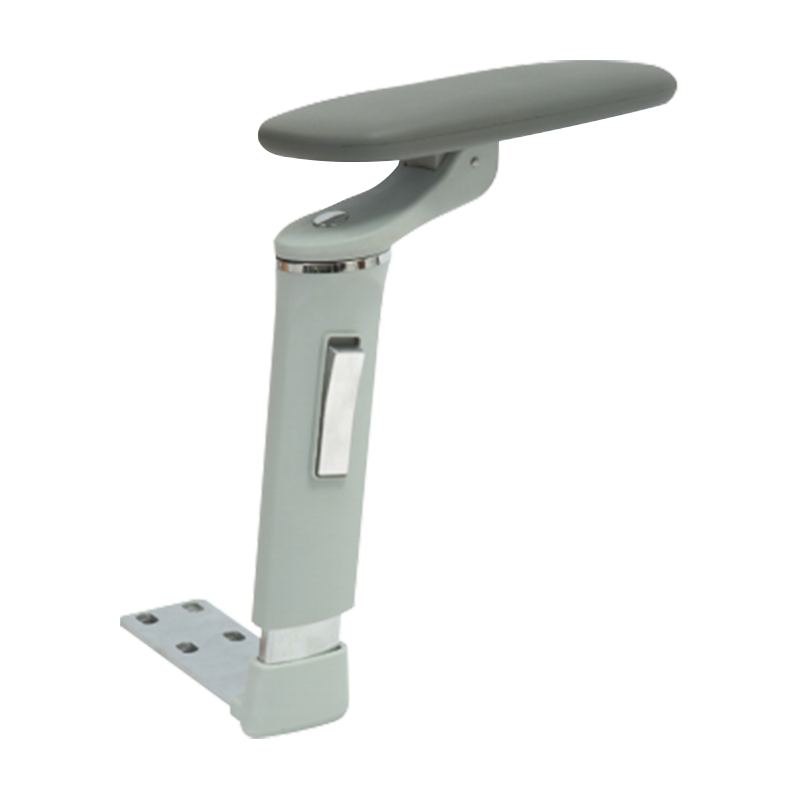 309A Reposabrazos 5D Grises, Adecuados para Sillas de Oficina de Plástico, Sillas Ajustables, Rotación Multifuncional y Elevación