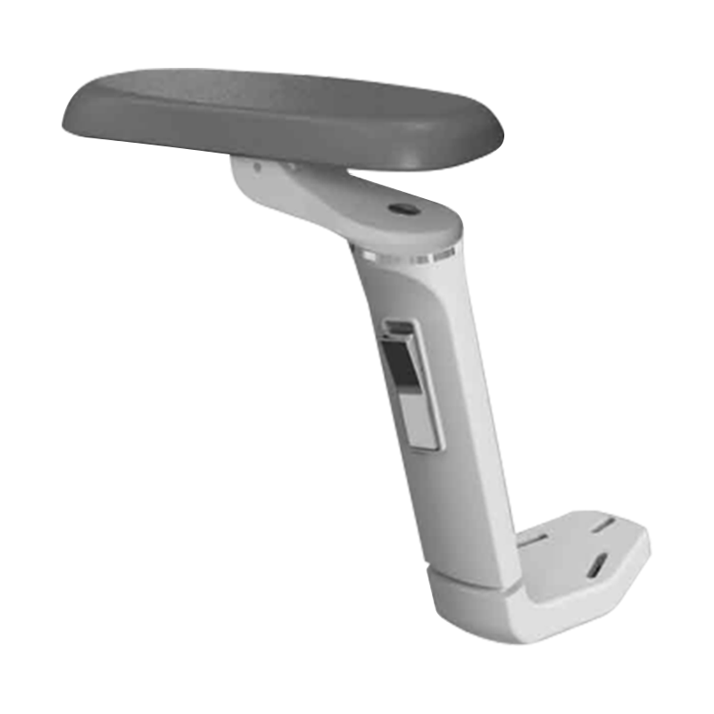709A-5D (Estiramiento y Elevación) Reposabrazos Multifuncionales Cromados para Muebles de Oficina, Piezas para Silla 5D