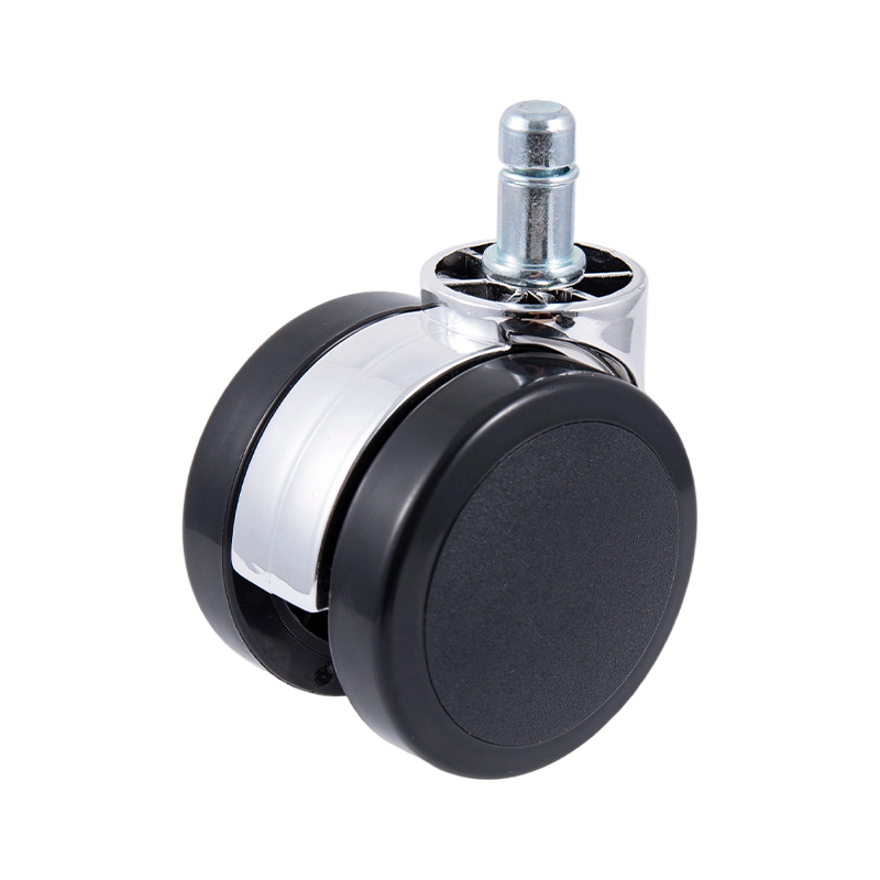 60/32 Wheel PU Black PU, silla de juego, silla de malla accesorios universales