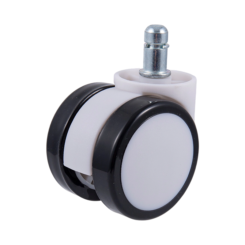 60/32 Silla de oficina de White-Black PU Wheel, silla de juego, silla de malla accesorios de lanzadores universales