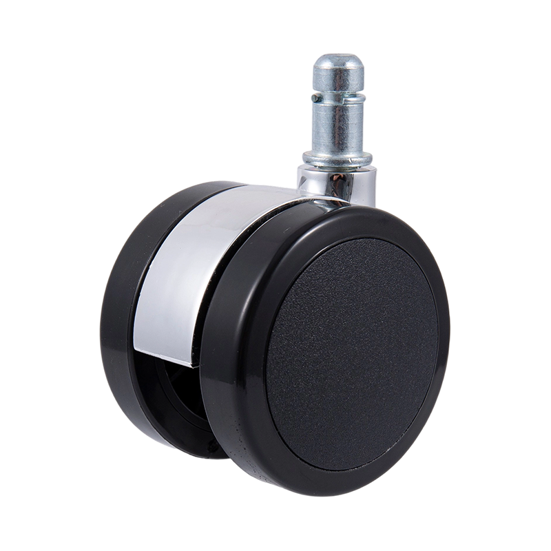 60/18 Silla de oficina de Wheel Black PU electroplacada, silla de juego, silla de malla accesorios universales