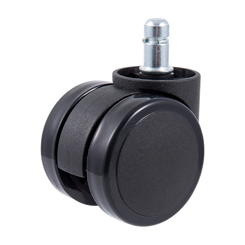 Accesorios universales de lanzadores para sillas de oficina, sillas de juego y sillas de malla, 60/32 accesorios de ruedas de PU negros