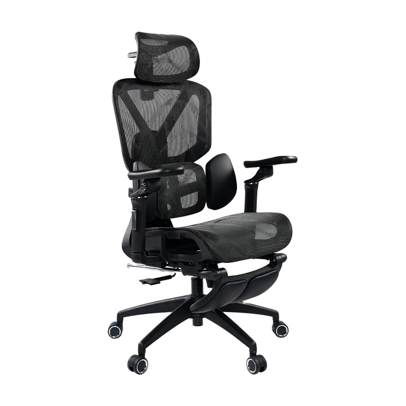 Silla de oficina ergonómica 3003 con reposabrazos y reposapiés 5D Silla de oficina ergonómica 3003 con reposabrazos y reposapiés 5D