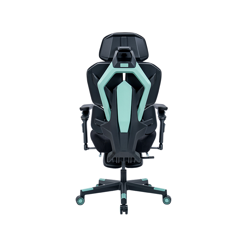 Silla gaming serie Line de tela de algodón negro-verde<br>3002-3 Silla gaming serie Line de tela de algodón negro-verde<br>3002-3