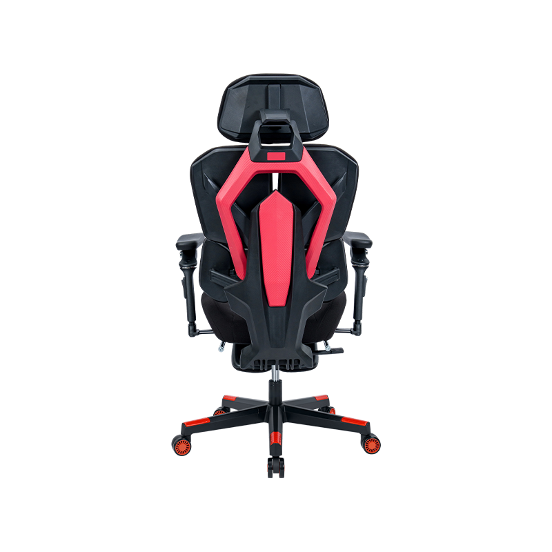 Silla gaming serie Line de tela de algodón 3002-3 negro-rojo Silla gaming serie Line de tela de algodón 3002-3 negro-rojo