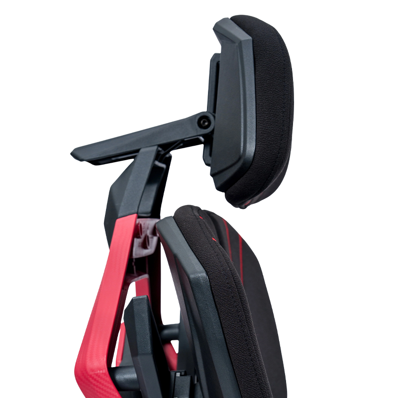 Silla gaming serie Line de tela de algodón 3002-3 negro-rojo Silla gaming serie Line de tela de algodón 3002-3 negro-rojo