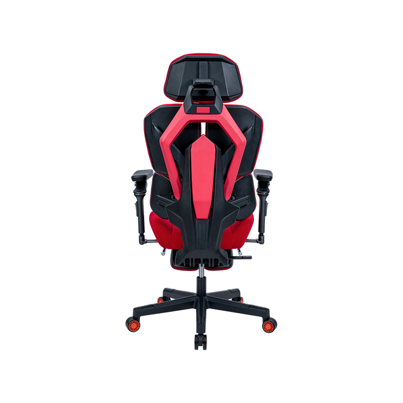 Silla para juegos totalmente roja<br>3002-4 de tela de algodón a todo color