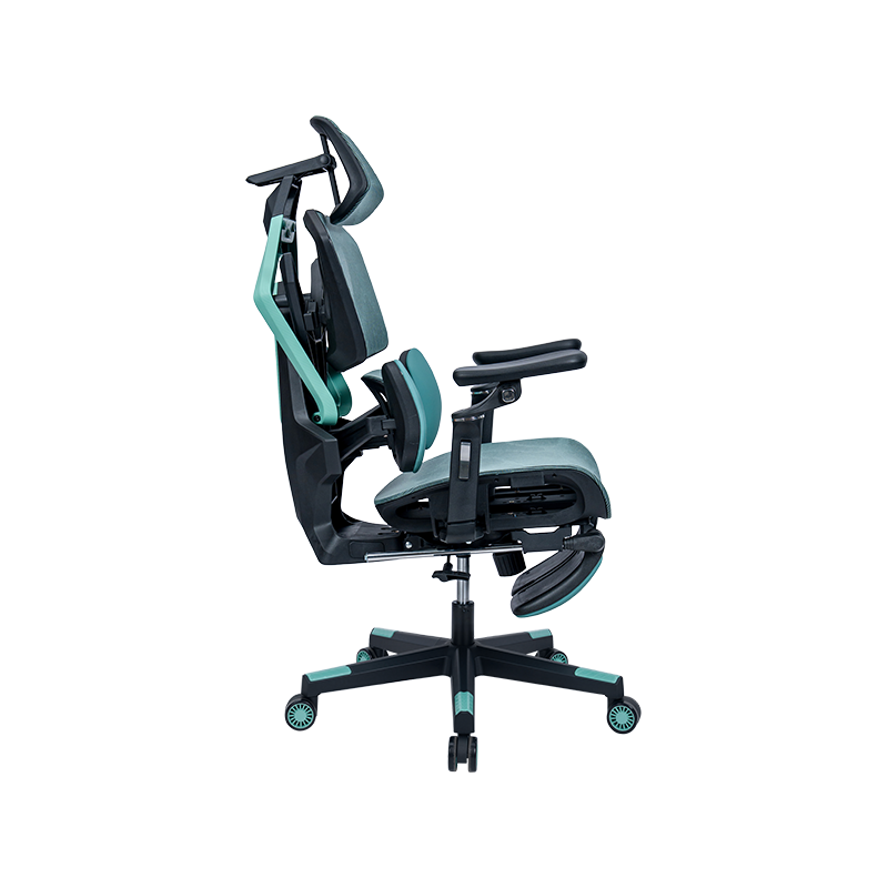Silla gaming Negro-Verde<br>3002-1 Mesh Series 1001