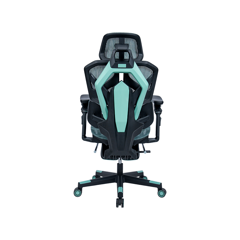 Silla gaming Negro-Verde<br>3002-1 Mesh Series 1001