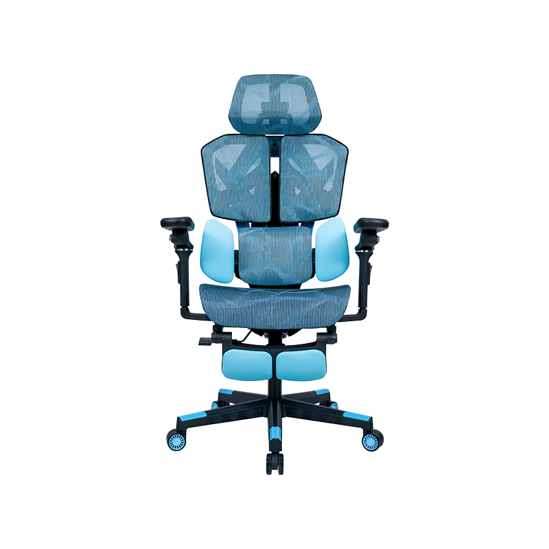 Negro-Azul <br> 3002-1 Silla Gaming Mesh Series 1001