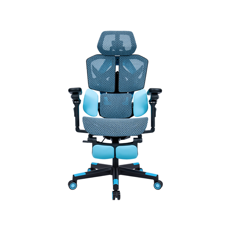 Azul<br>Silla para deportes electrónicos modelo 1002 serie Mesh 3002-2