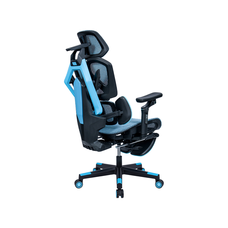 Azul<br>Silla para deportes electrónicos modelo 1002 serie Mesh 3002-2